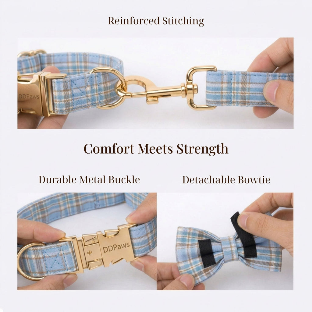 Blue Plaid Set