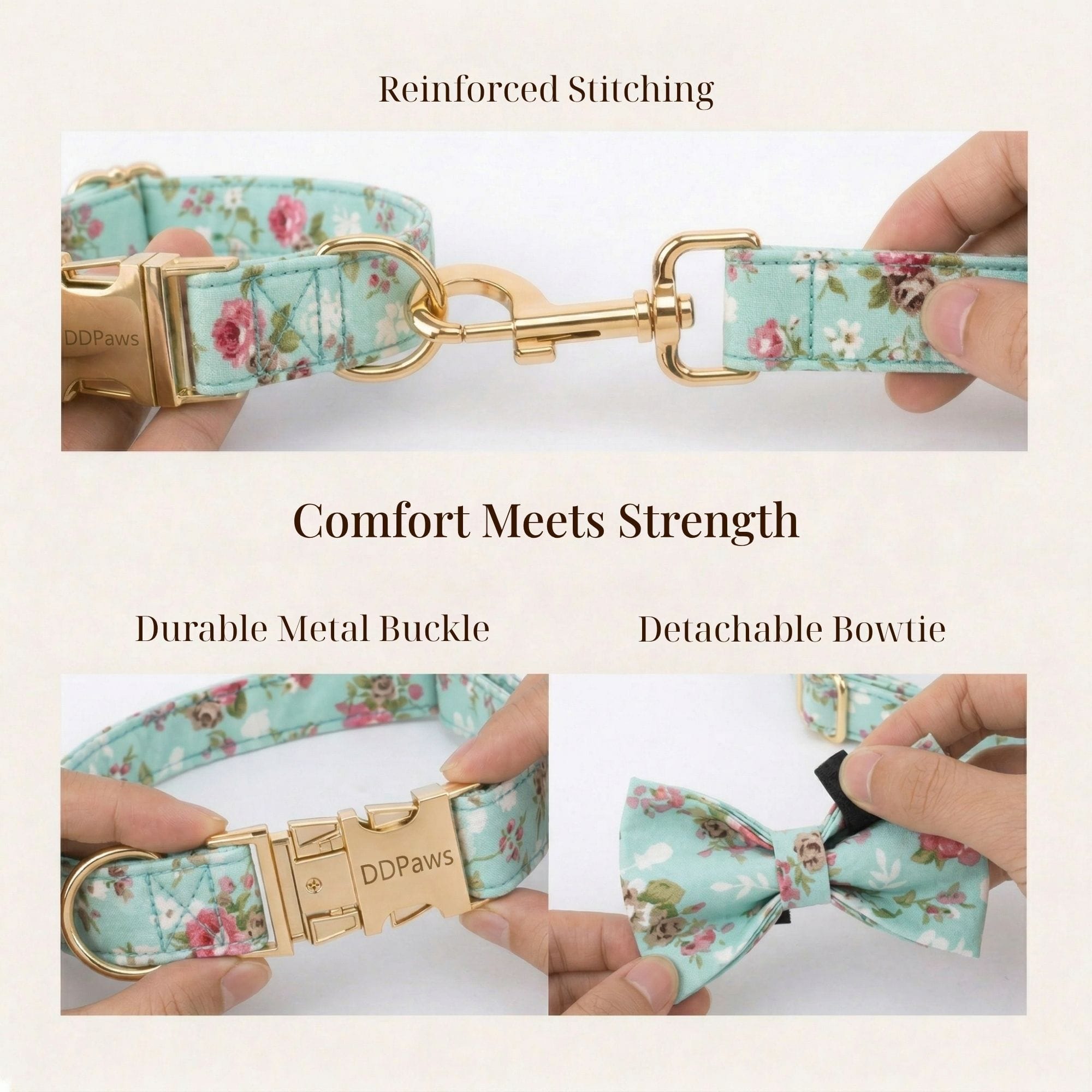 Blue Blossom Floral Set