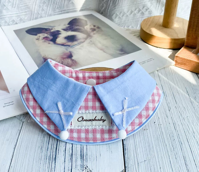 Dog Saliva Towel Pet School Bib