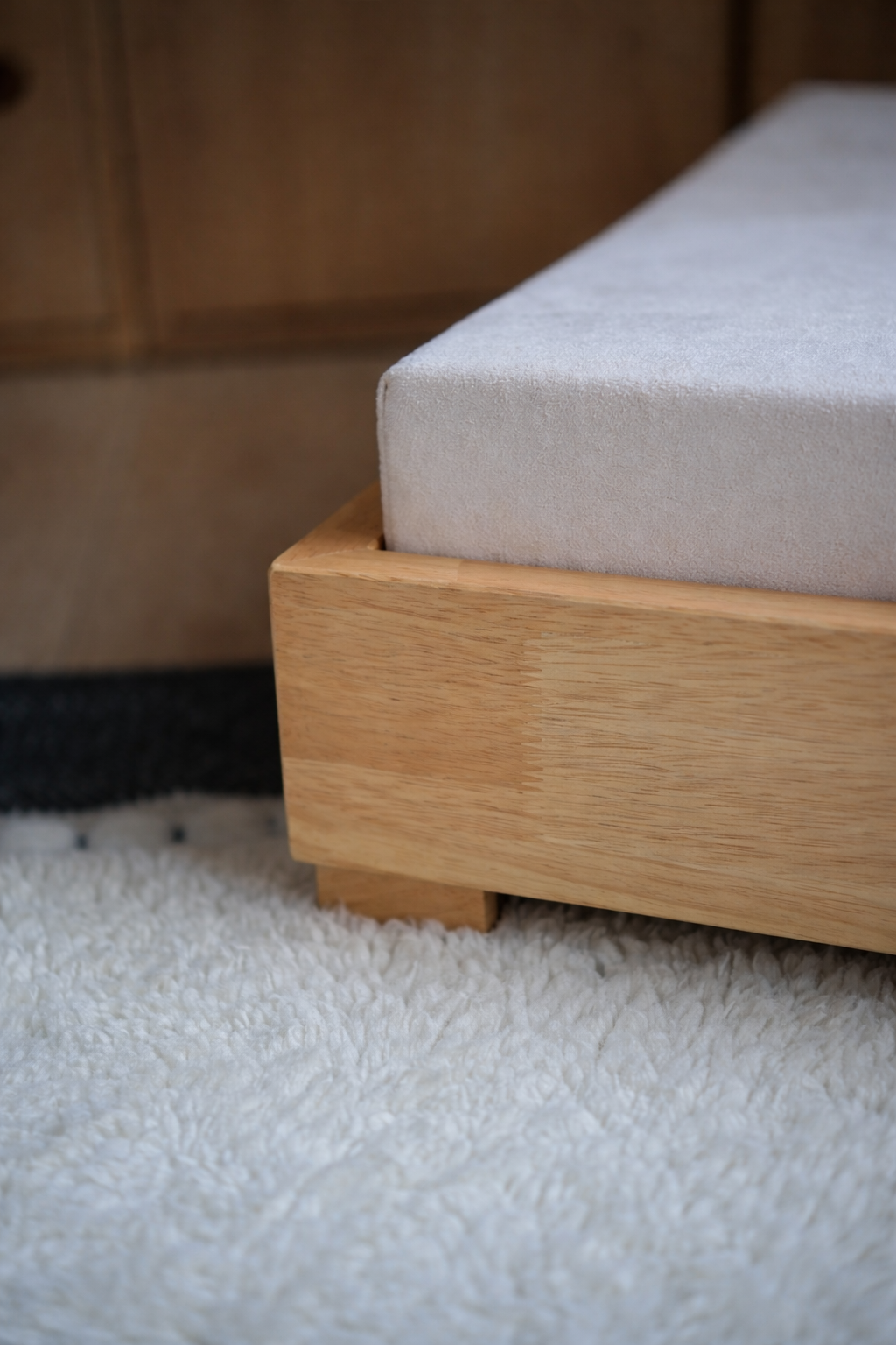 The Haven — Luxury Handcrafted Dog Bed | Solid Wood, Orthopedic, Waterproof lined