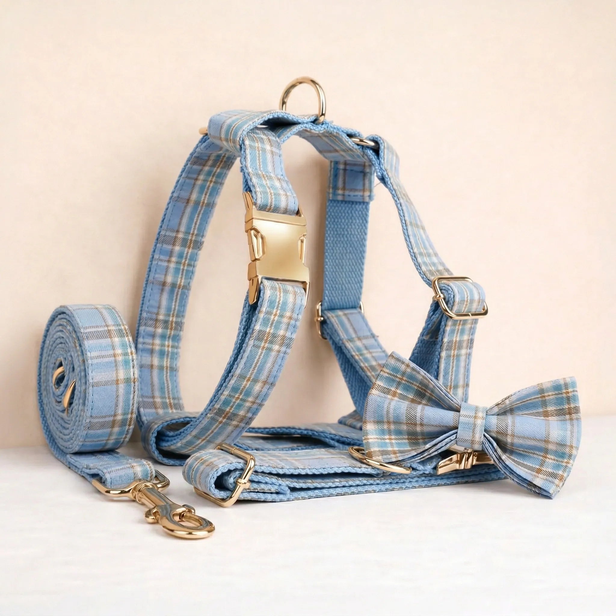 Blue Plaid Set