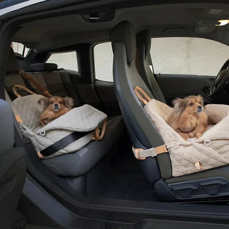 The Verona Luxe Carrier - Quilted Designer Pet Tote-