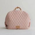 The Verona Luxe Carrier - Quilted Designer Pet Tote-