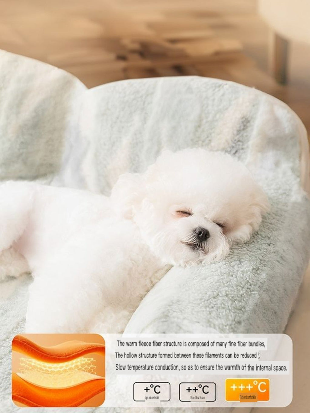 Soft Plush Pet Bed