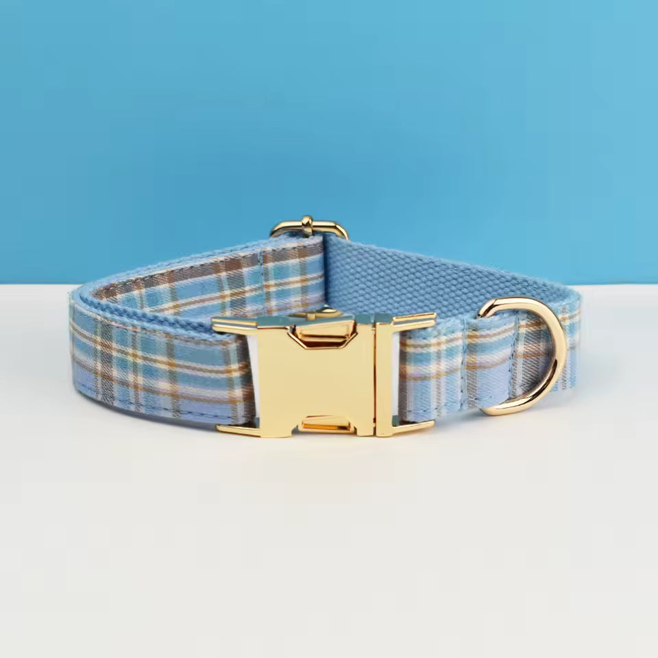 Blue Plaid Set