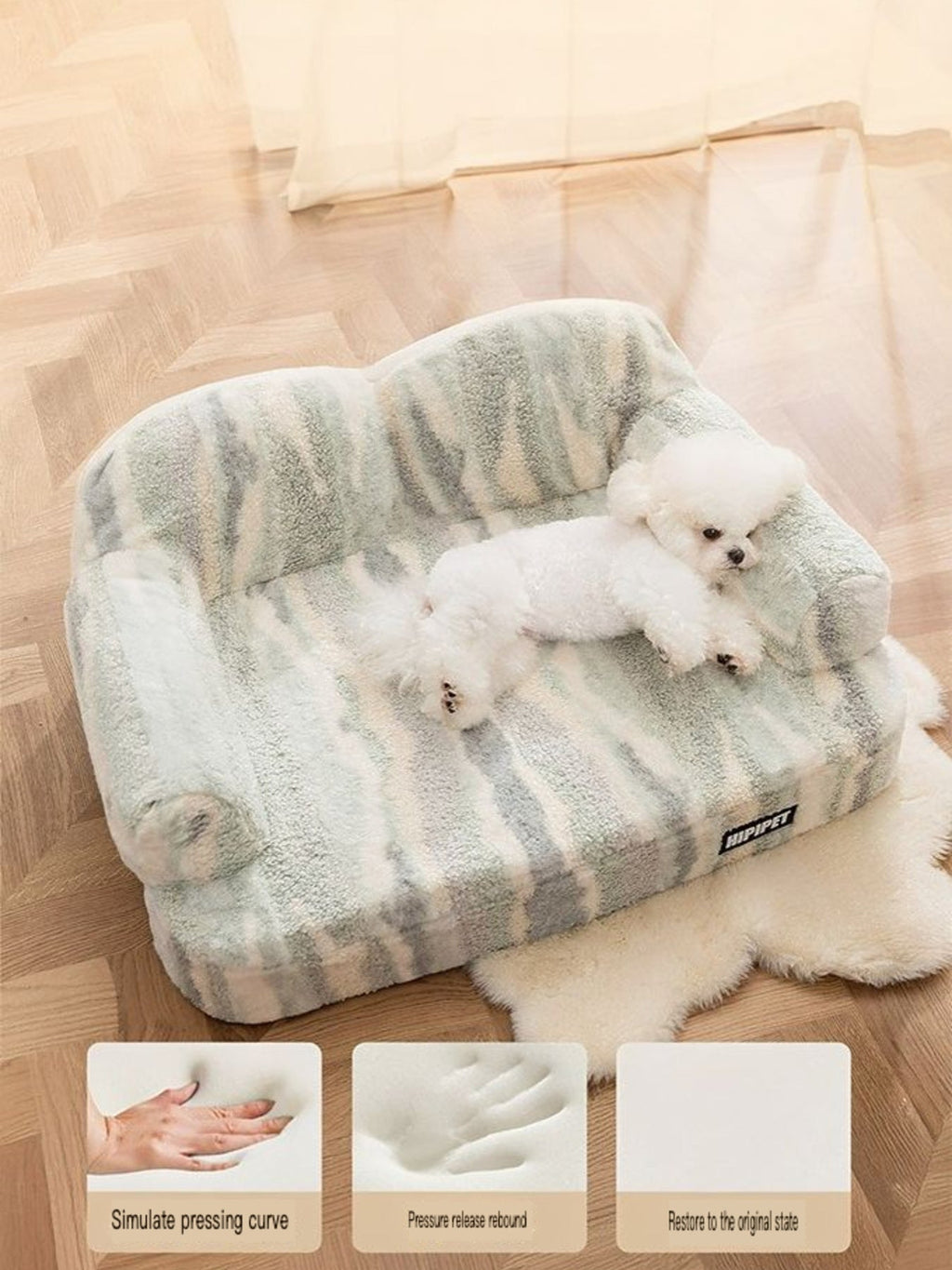 Soft Plush Pet Bed