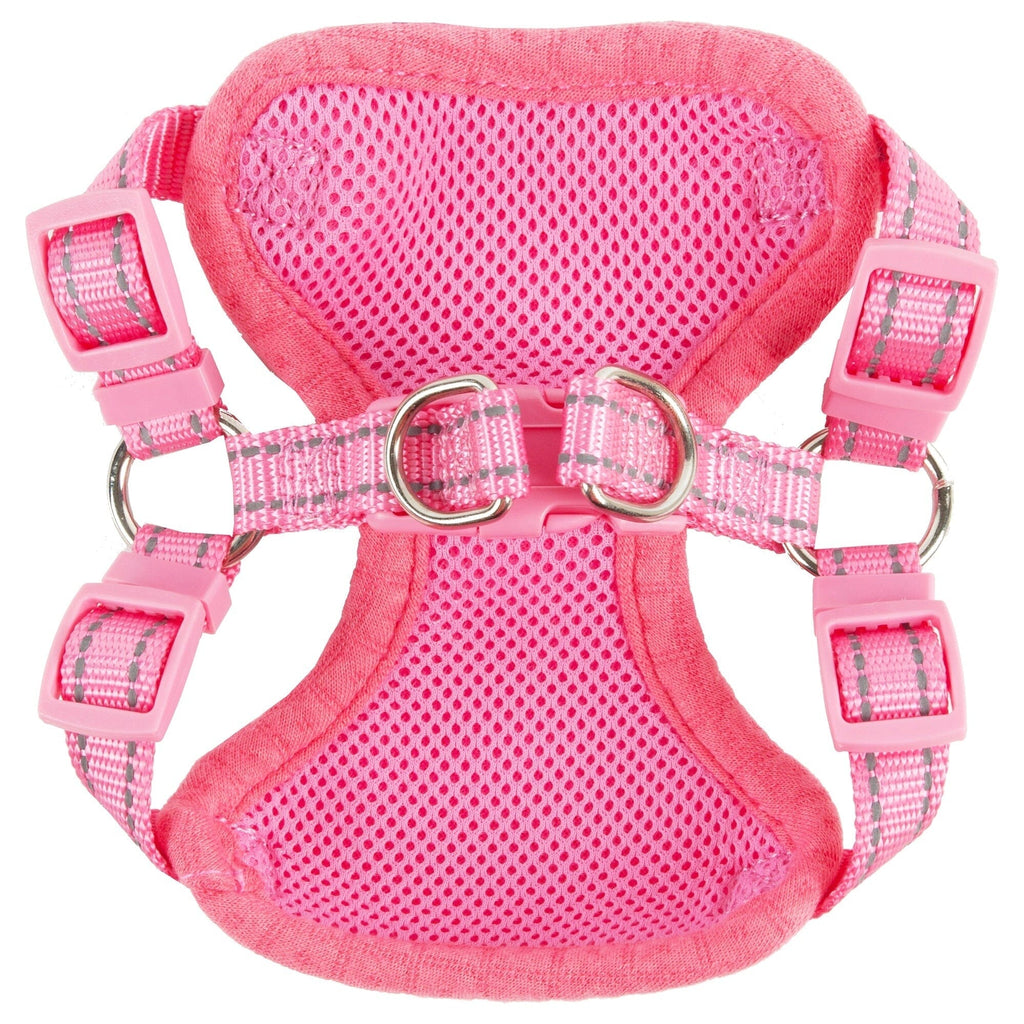 Pet Life ®  'Flam-Bowyant' Mesh Reversed and Adjustable Dog Harness